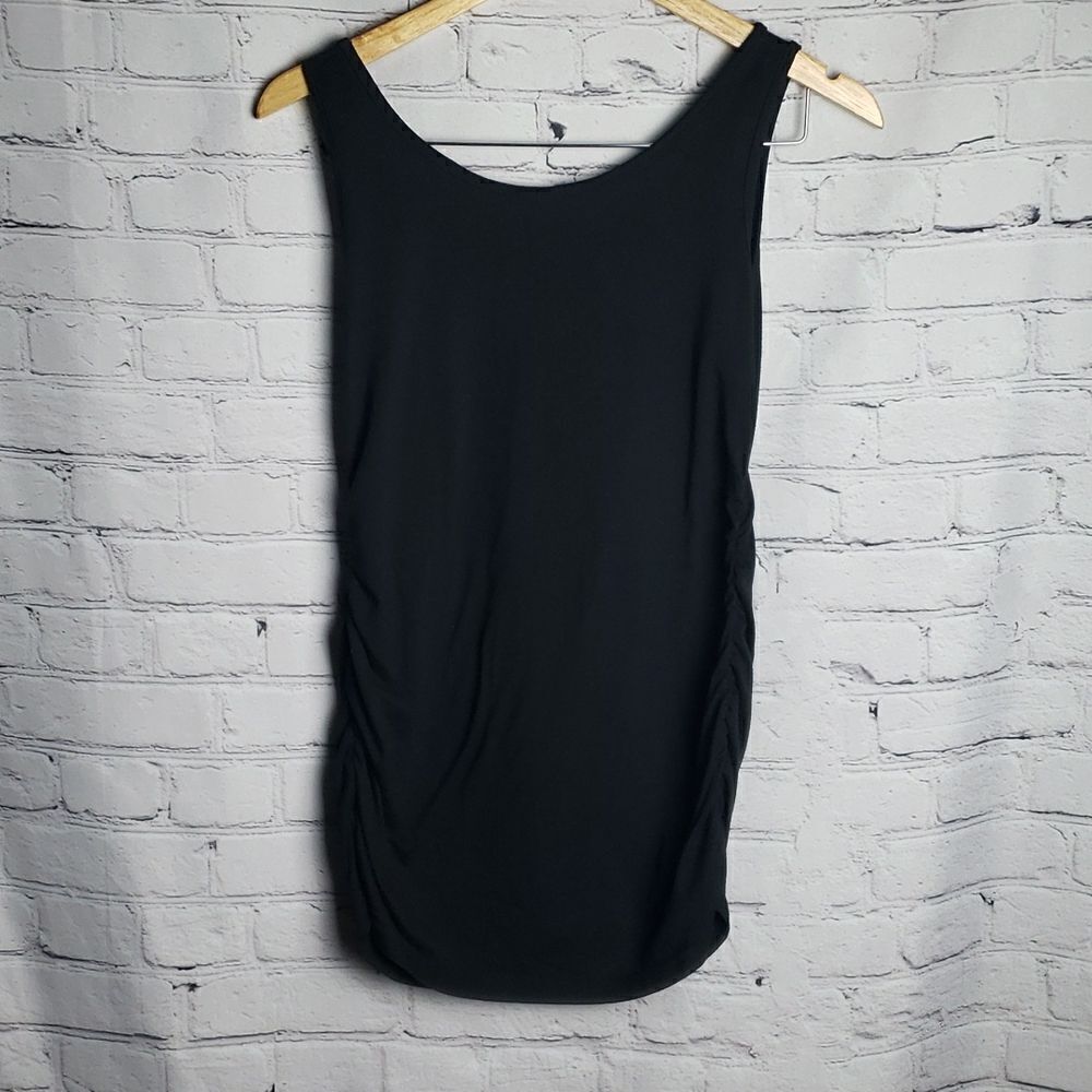 Black Maternity Top